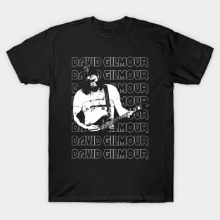 David gilmour, white | vintagemusic T-Shirt